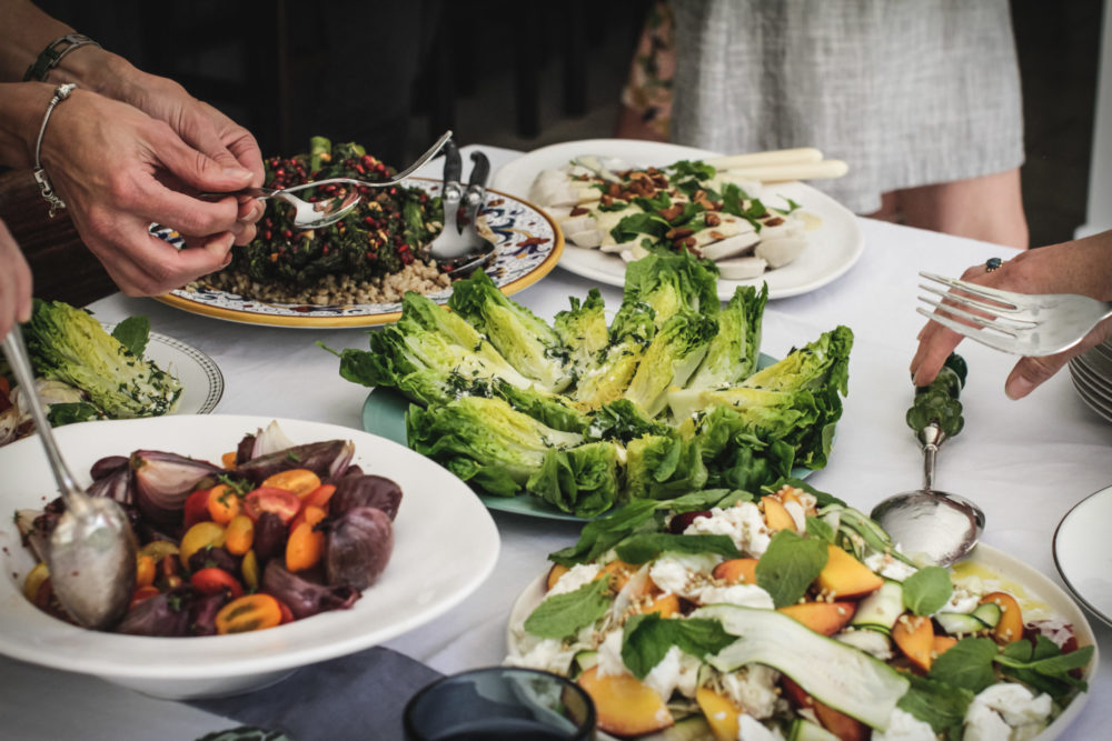 Little Gem Lettuce with Buttermilk Herb Dressing - Amanda Lawson