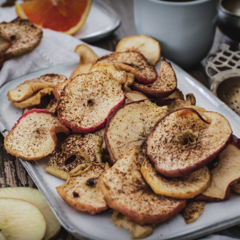 Ovendried Apples with Blood Orange and Mixed Spice Amanda Lawson