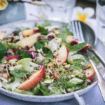 Celery, fennel and nectarine salad