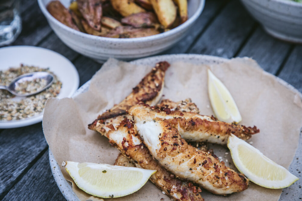 Crispy Dukkah Crusted Flathead-image