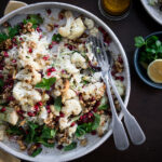 Cauliflower, Pomegranate and Walnut Salad