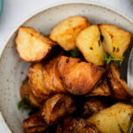 Salt and vinegar roasted potatoes